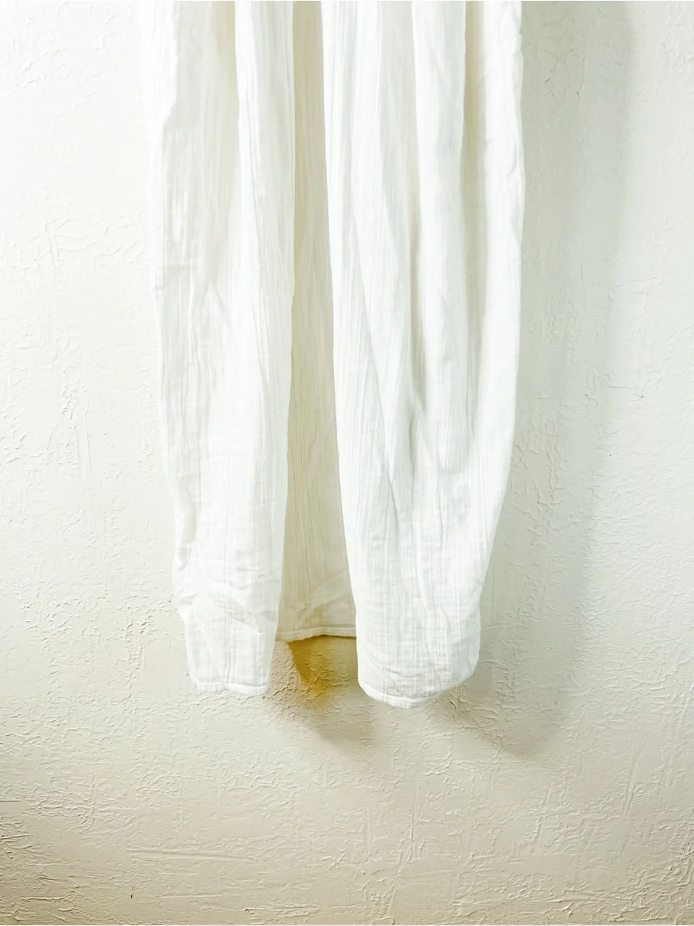 Mara Hoffman Crinkled Cotton Gauze Midi Dress in White 100% Organic Cotton - Picture 7 of 14